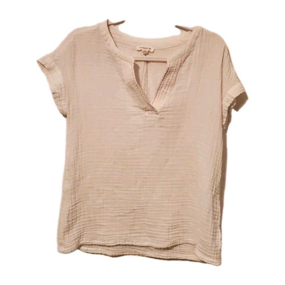 Beach Lunch Lounge Gauzy Cotton Beach Tank Med Capsule Coastal Chic Minimalist